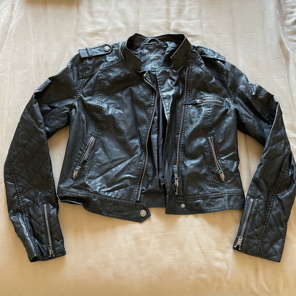 Aeropostale Faux Leather Jacket